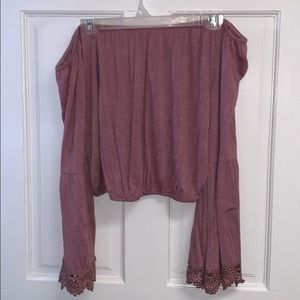 Off the shoulder top